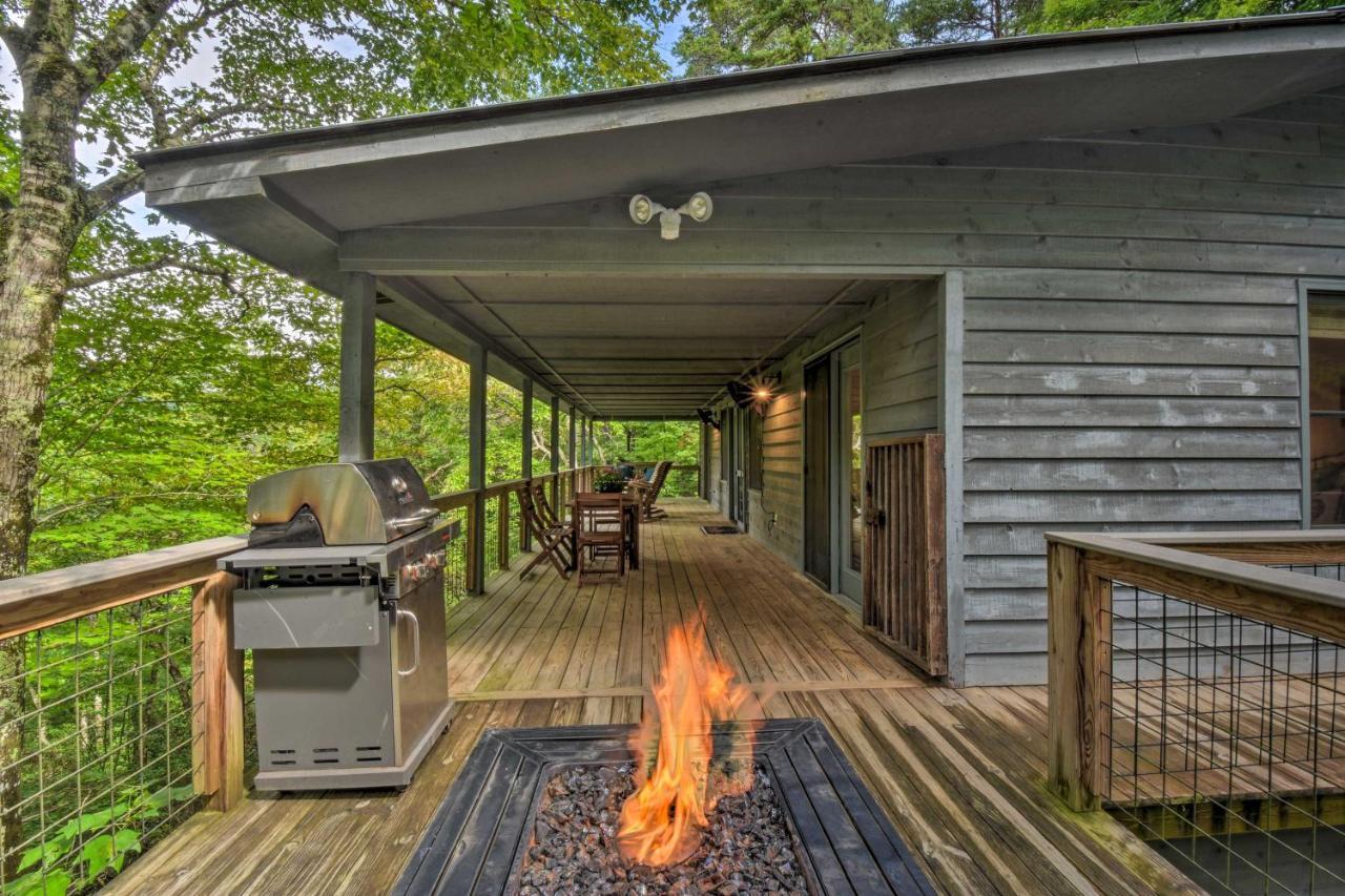 Vila Cozy Clayton Cabin With Deck And Mountain Views! Exteriér fotografie